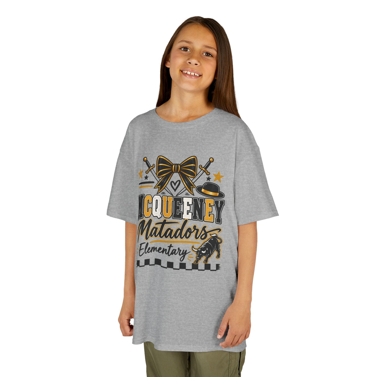 Kids Tee — McQueeny Matadors Elementary School Spirit Shirt