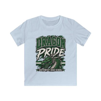 Dragon Pride Kids T-Shirt — Southwest High School Mascot Tee