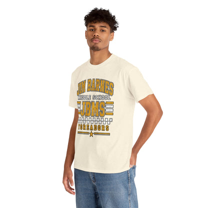 Jim Barnes Middle School JBMS Toreadors T-Shirt