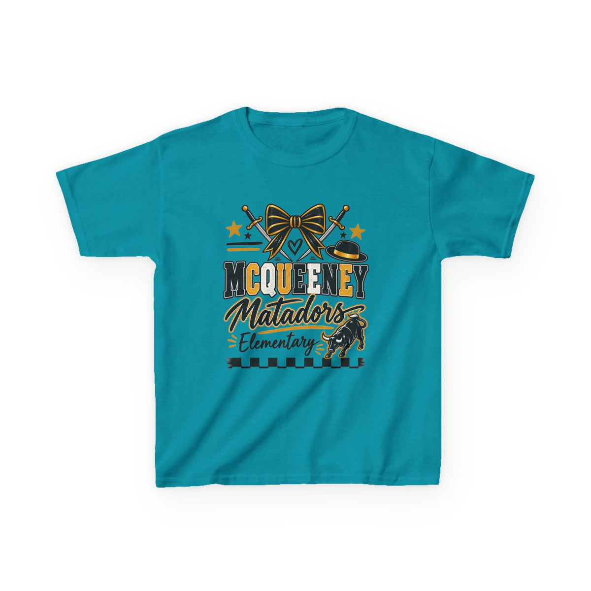 Kids Tee — McQueeny Matadors Elementary School Spirit Shirt