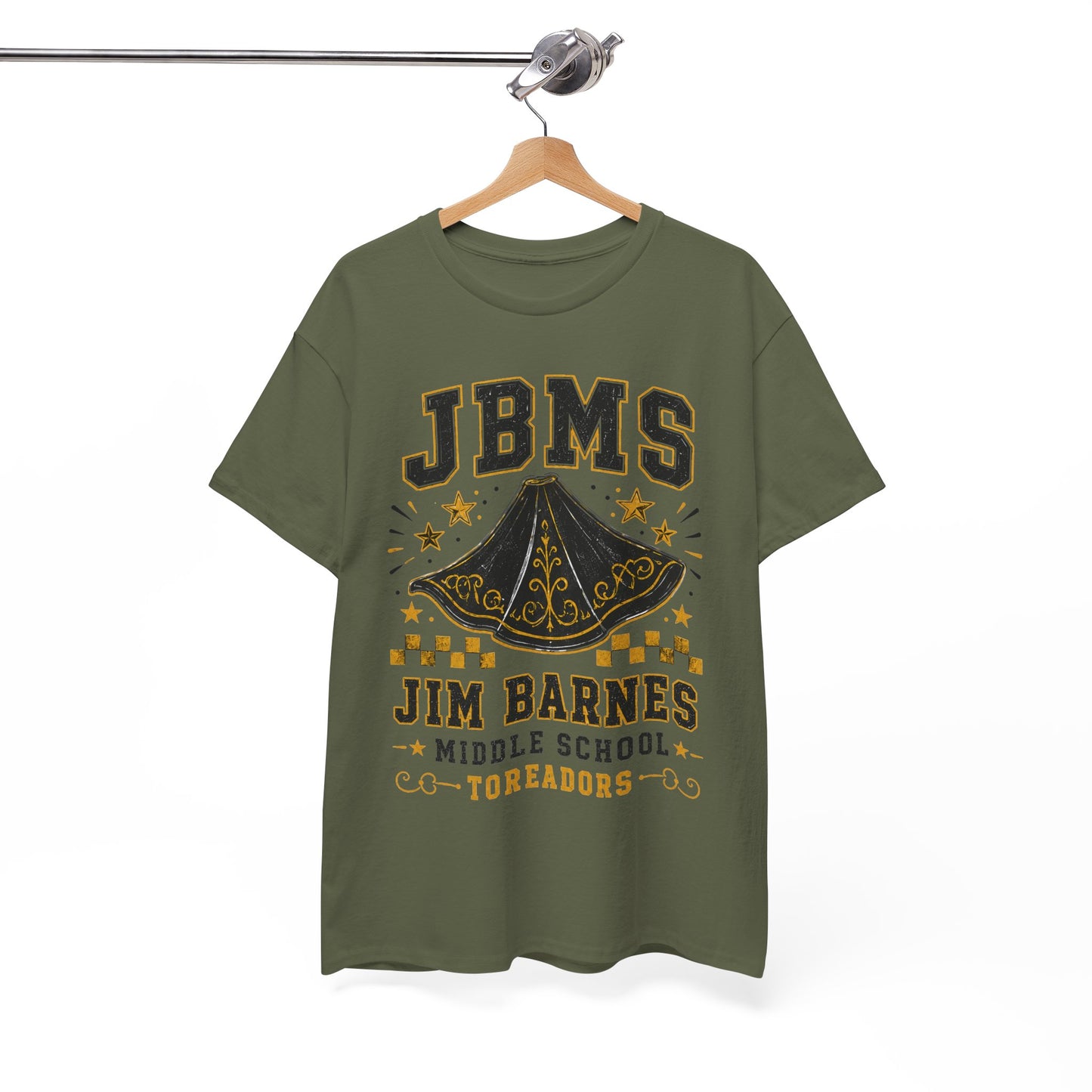 Jim Barnes Middle School JBMS Tornadoes T-Shirt — School Spirit Tee