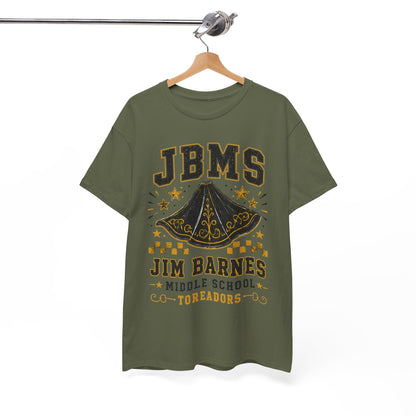 Jim Barnes Middle School JBMS Tornadoes T-Shirt — School Spirit Tee