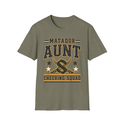 Matador Aunt T-Shirt — Cheer Squad Supporter Tee