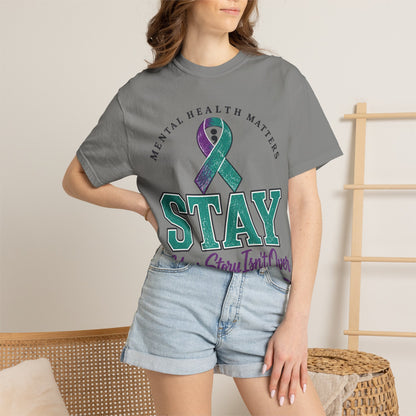 Mental Health Awareness 'Stay — Your Story Isn't Over' T-Shirt