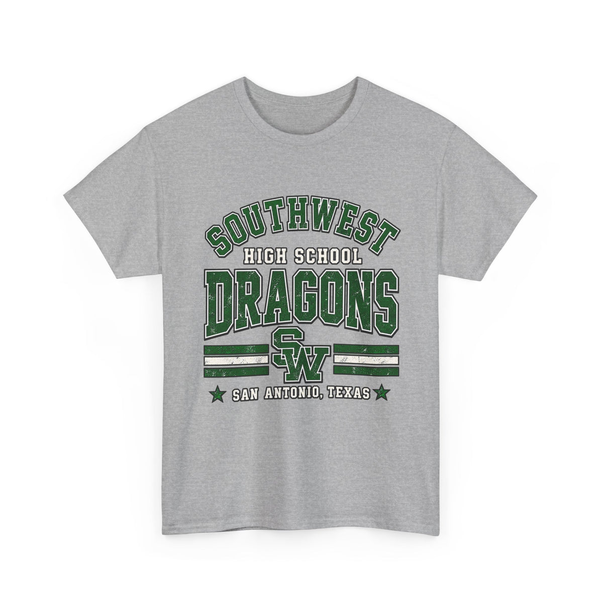 Southwest High School Dragons Tee — San Antonio, TX School Spirit Shirt