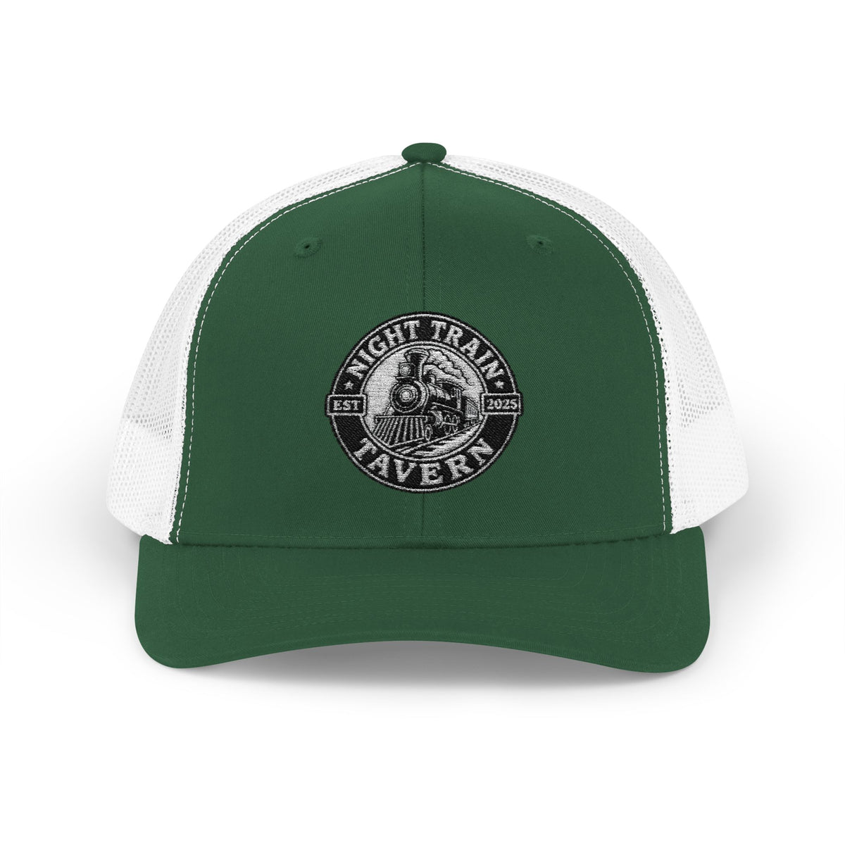 Night Train Tavern Trucker Cap-Embroidery