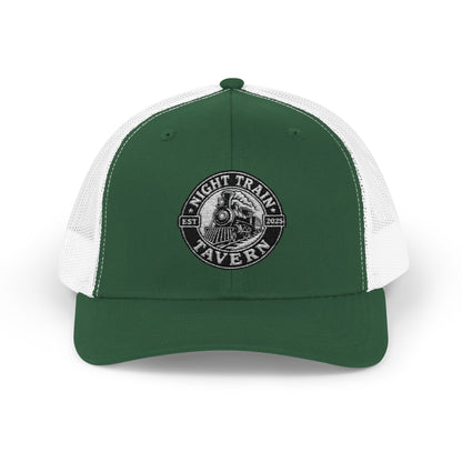 Night Train Tavern Trucker Cap-Embroidery