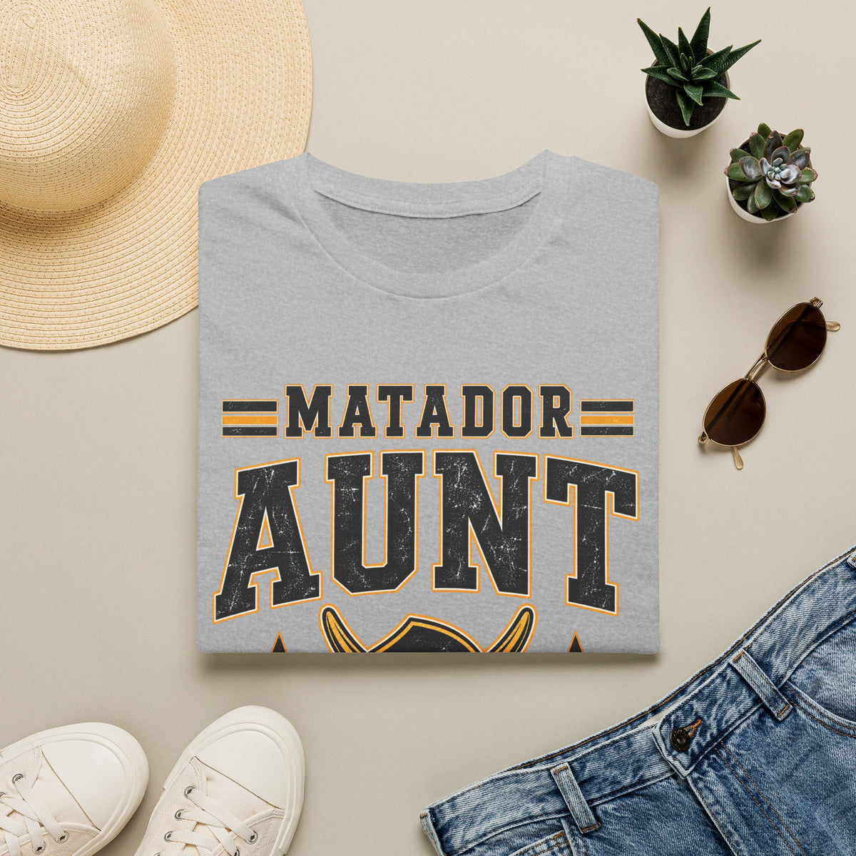 Matador Aunt T-Shirt — Cheer Squad Supporter Tee