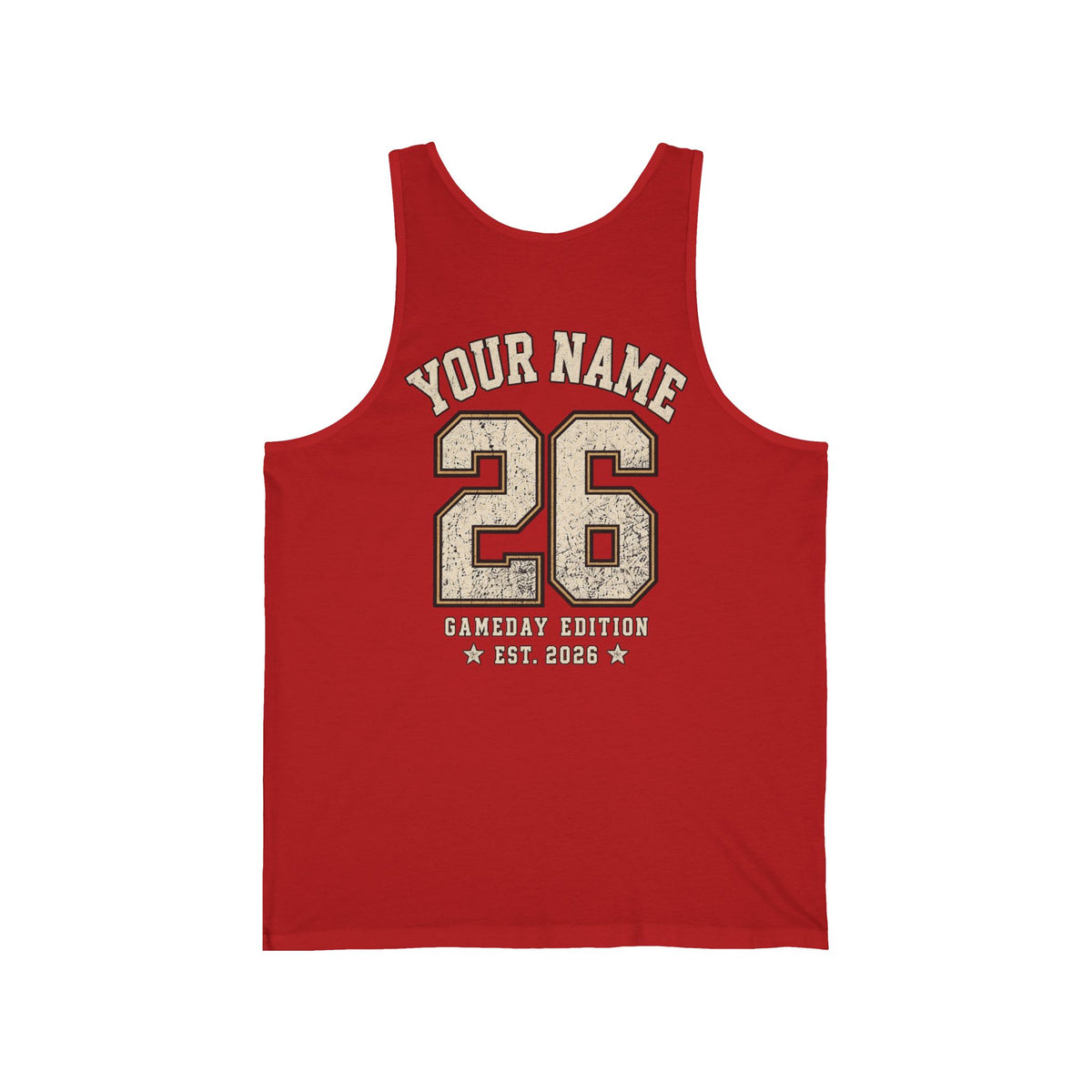 Friday Night Social Club Team Mom Tank — Personalized Gameday Jersey Tank