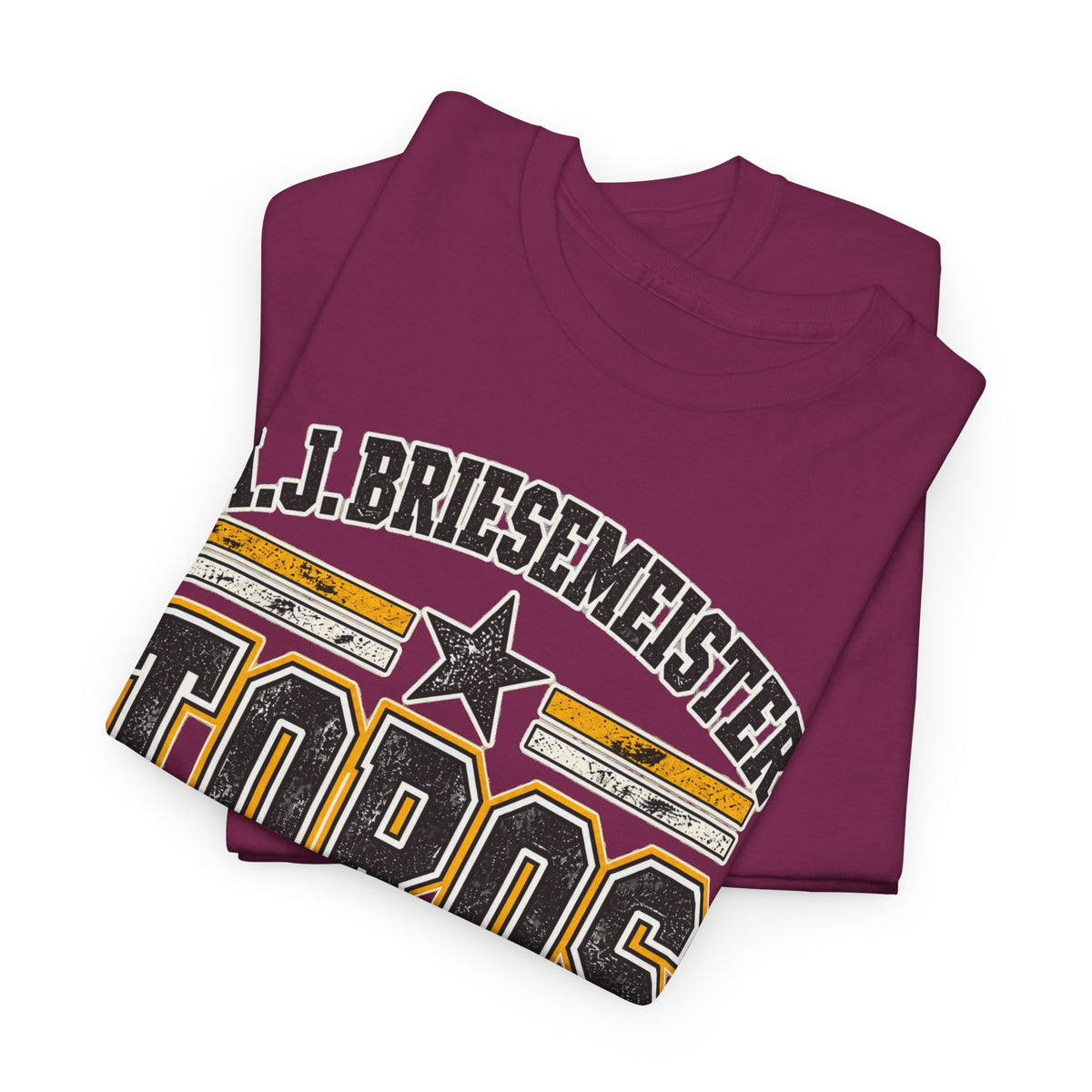 Toros Middle School Tee — A.J. Briesemeister School Spirit T-Shirt