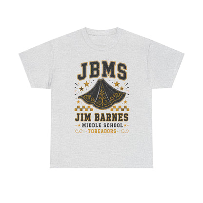 Jim Barnes Middle School JBMS Tornadoes T-Shirt — School Spirit Tee