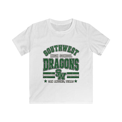 Southwest Dragons Kids T‑Shirt — High School Sports Tee (San Antonio, Texas)