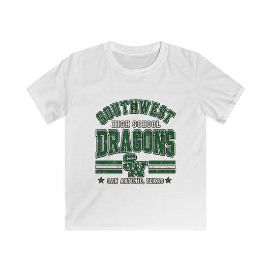Southwest Dragons Kids T‑Shirt — High School Sports Tee (San Antonio, Texas)