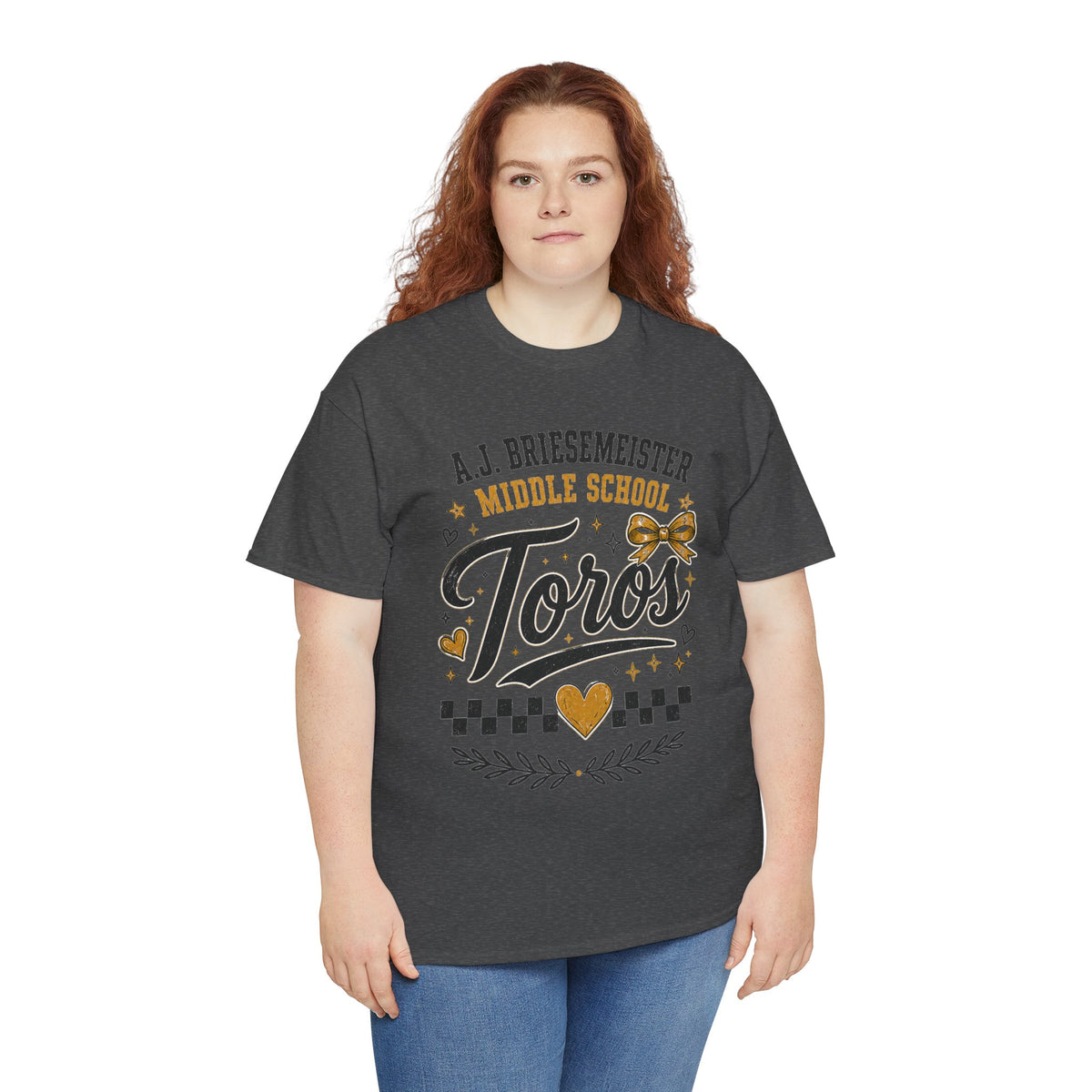 Toros Middle School Tee — L.J. Briesemaster School Spirit Shirt