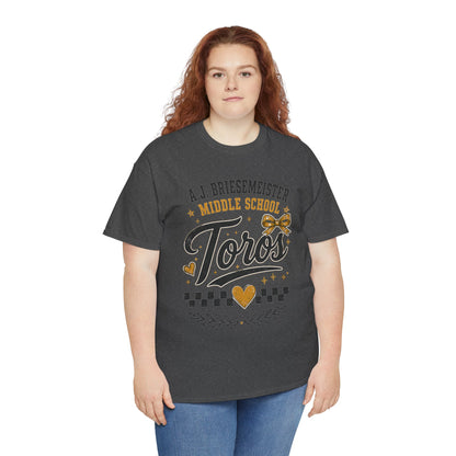 Toros Middle School Tee — L.J. Briesemaster School Spirit Shirt