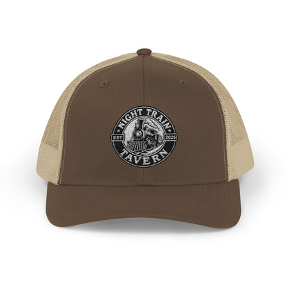 Night Train Tavern Trucker Cap-Embroidery