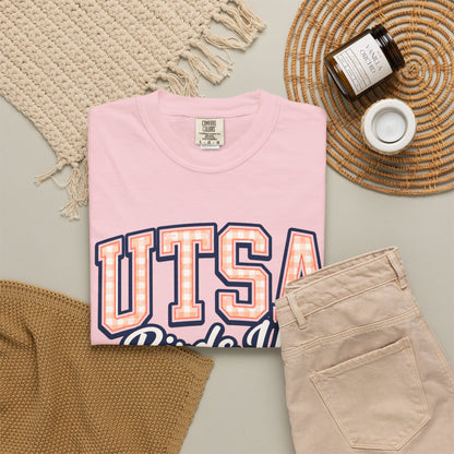 UTSA Birds Up T-Shirt — San Antonio Orange Garment-Dyed Tee