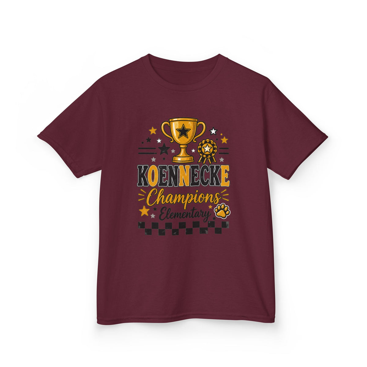 Kids Tee — Koennecke Champions Elementary School Spirit Shirt