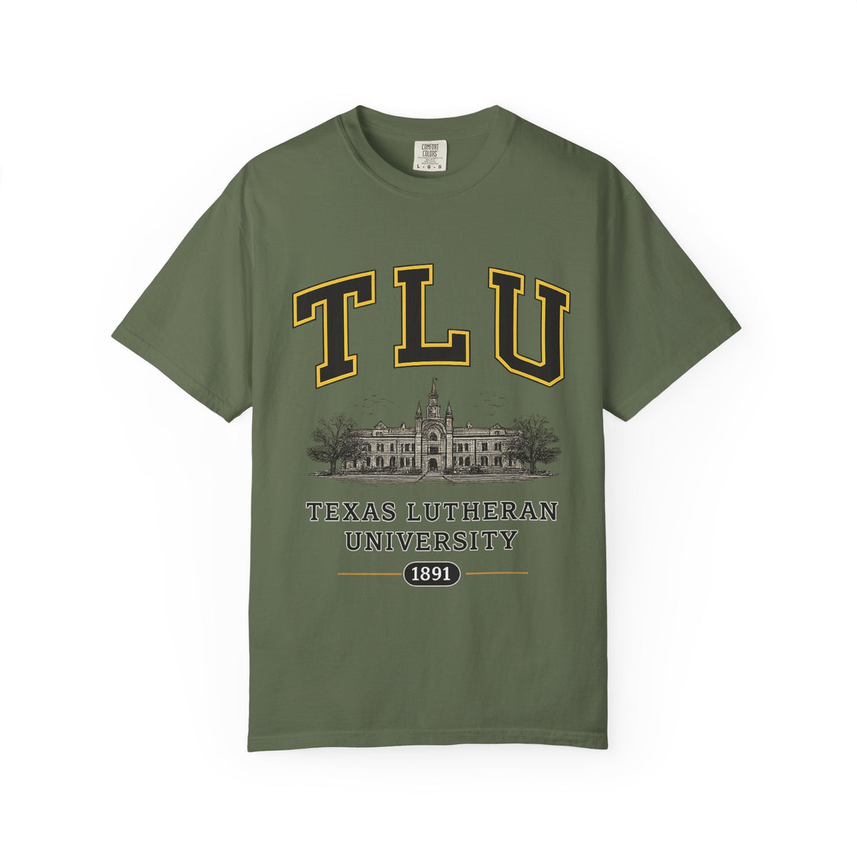Texas Lutheran University T-Shirt — TLU Campus Vintage Graphic Tee