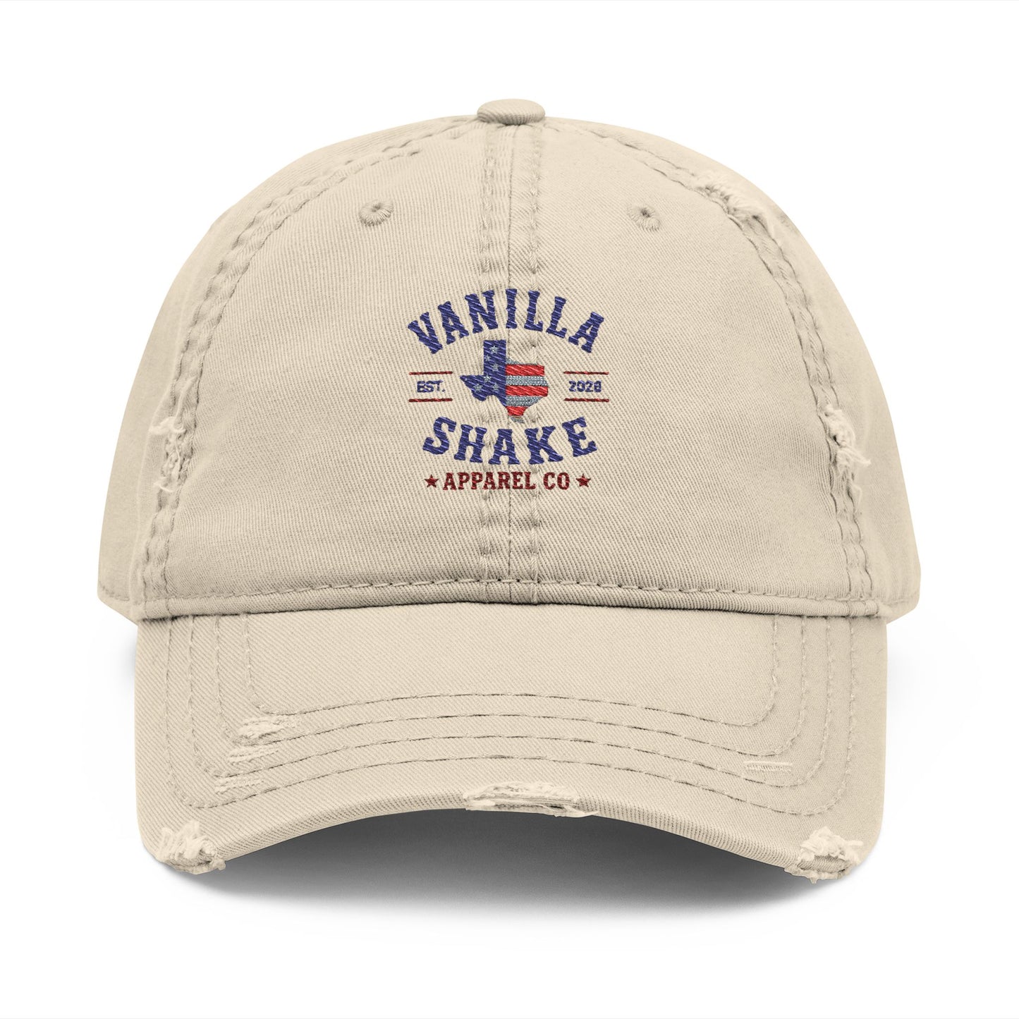 Distressed Dad Hat (Embroidery)