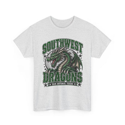 Southwest Dragons T-Shirt — San Antonio Texas Green Dragon Graphic Tee