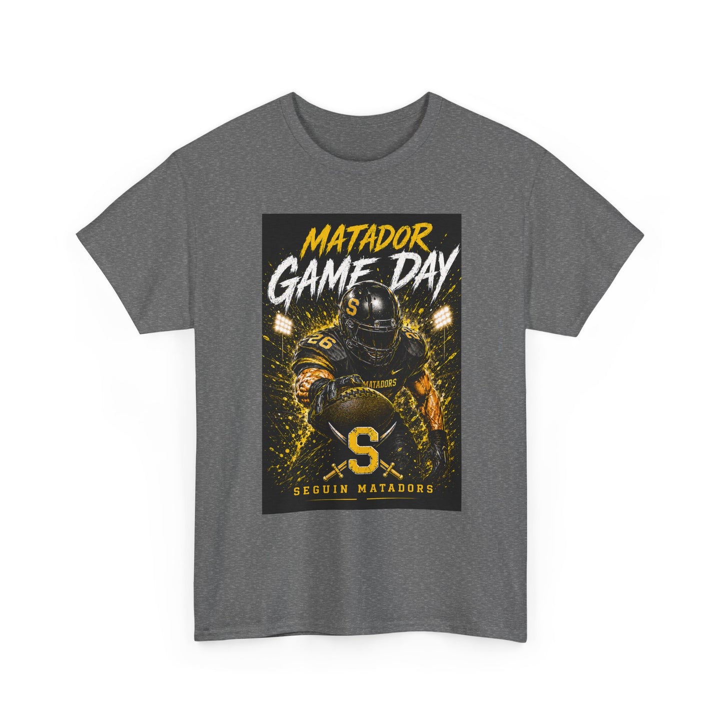 Matador Game Day T-Shirt — Seguin Matadors Football Fan Tee