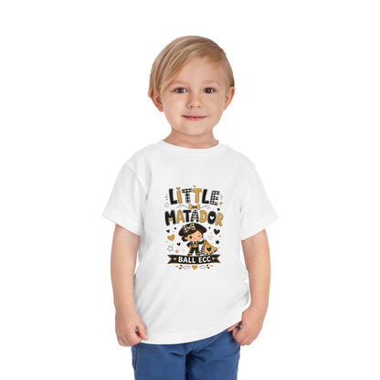 Little Matador Toddler Tee — Cute Bullfighter Baby Shirt