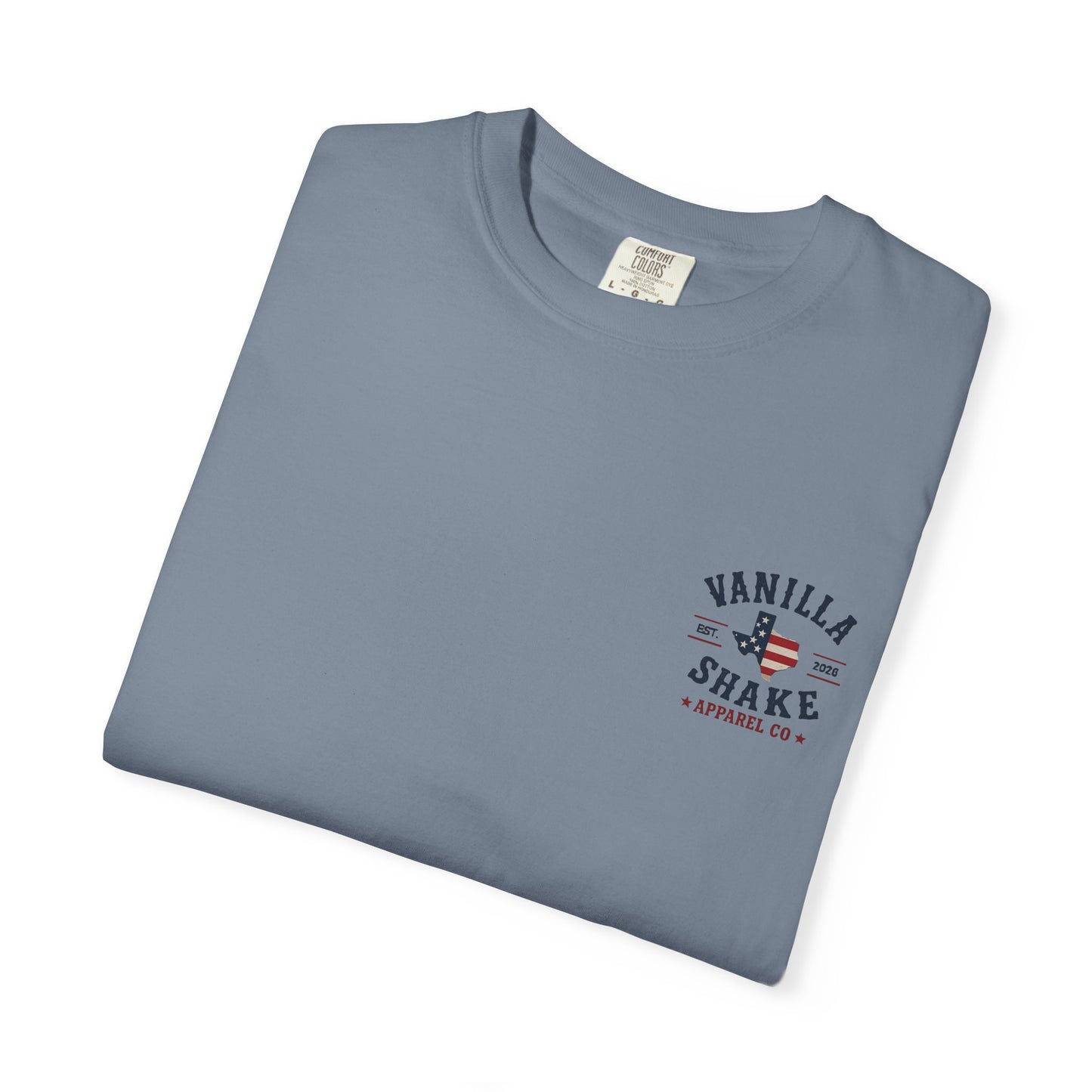 Mr. & Mrs. Shake 4th of July Unisex Garment-Dyed T-shirt