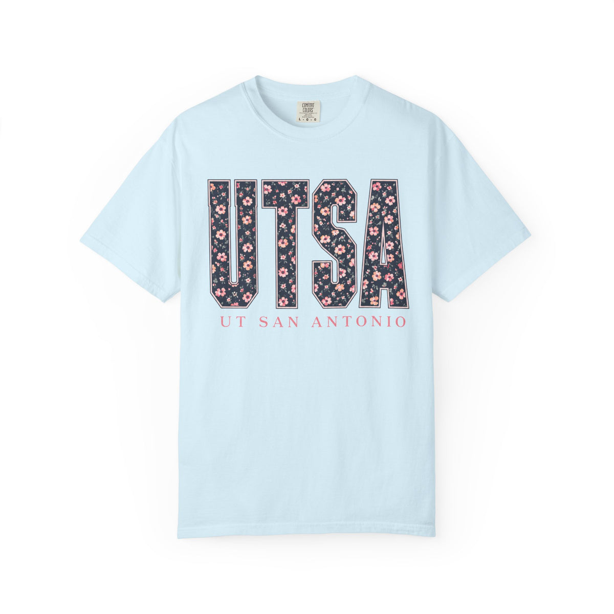 UTSA Floral Logo T‑Shirt — UT San Antonio Collegiate Tee