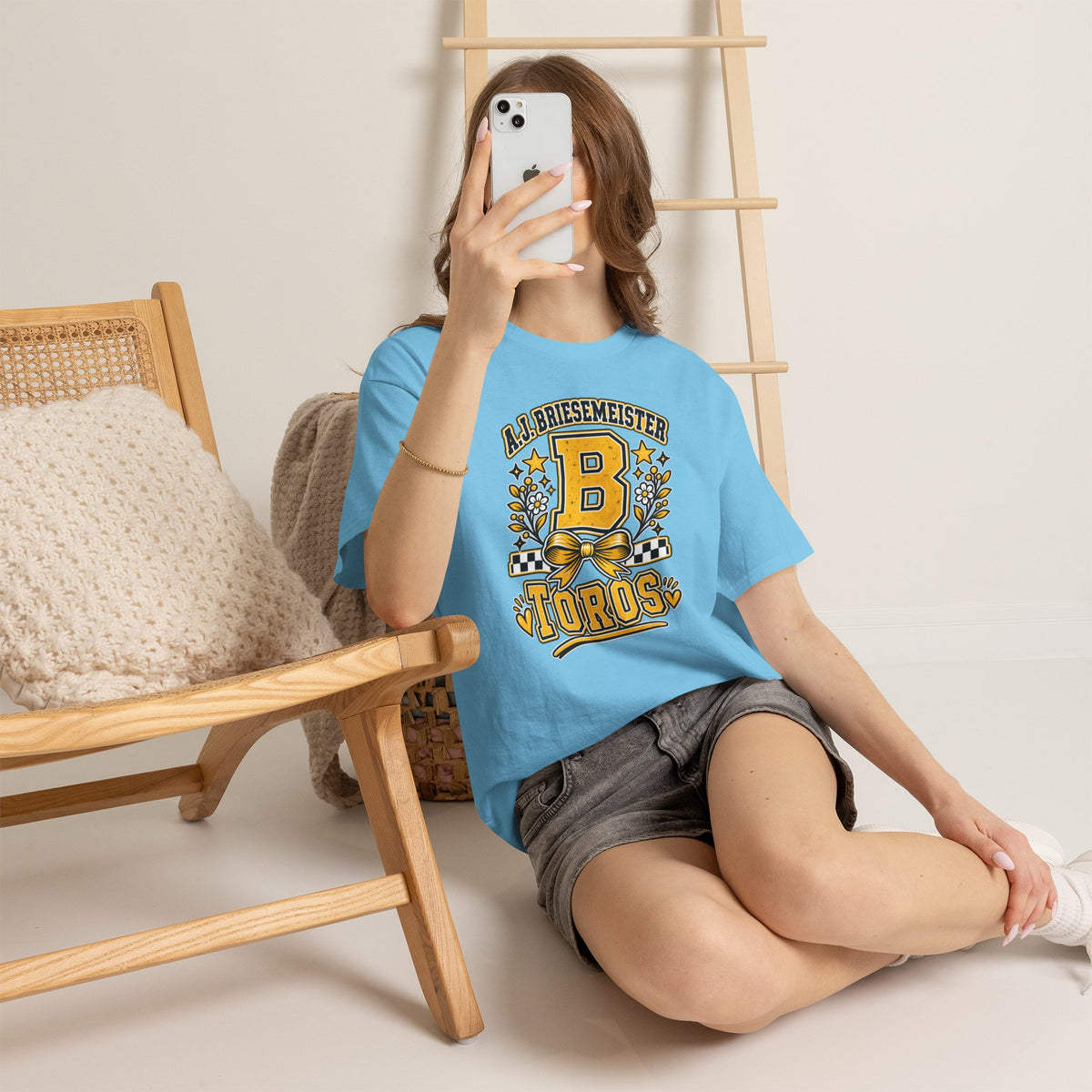 Toros 'B' Crest T-Shirt — AJ Briesemeister School Spirit Tee