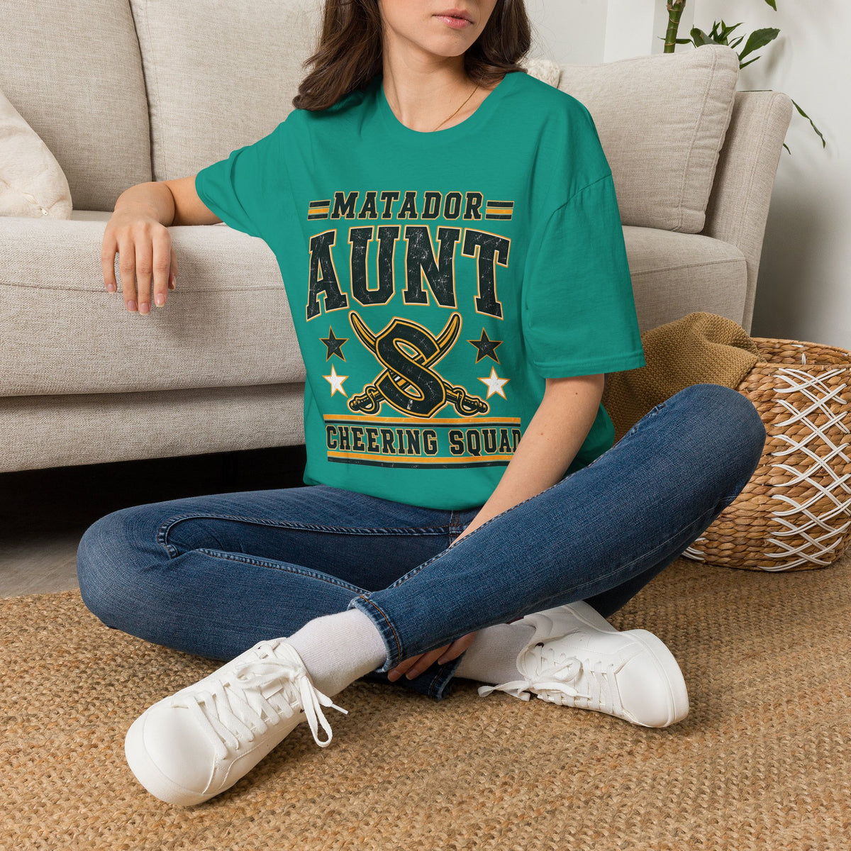 Matador Aunt T-Shirt — Cheer Squad Supporter Tee