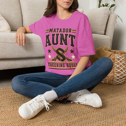 Matador Aunt T-Shirt — Cheer Squad Supporter Tee