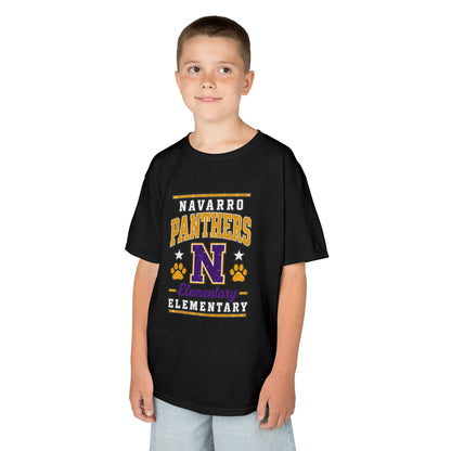 Navarro Panthers Kids T-Shirt — 'N' Elementary School Spirit Tee