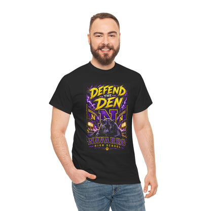 Defend the Den Navarro High School Panther T‑Shirt