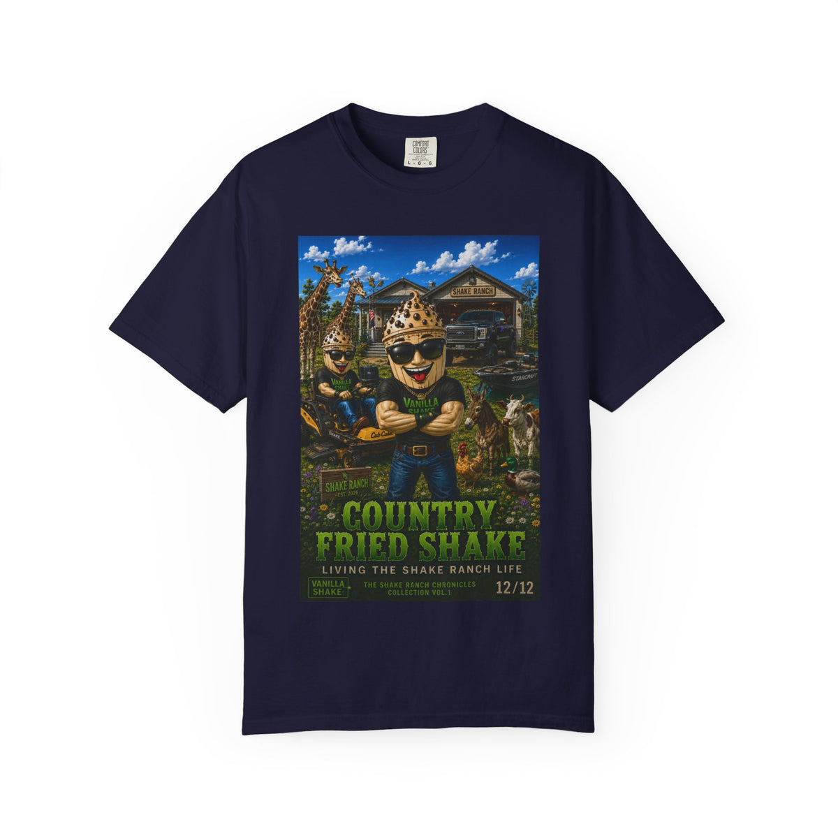 Country Fried Shake - Shake Ranch Collection Vol.1 T-shirt