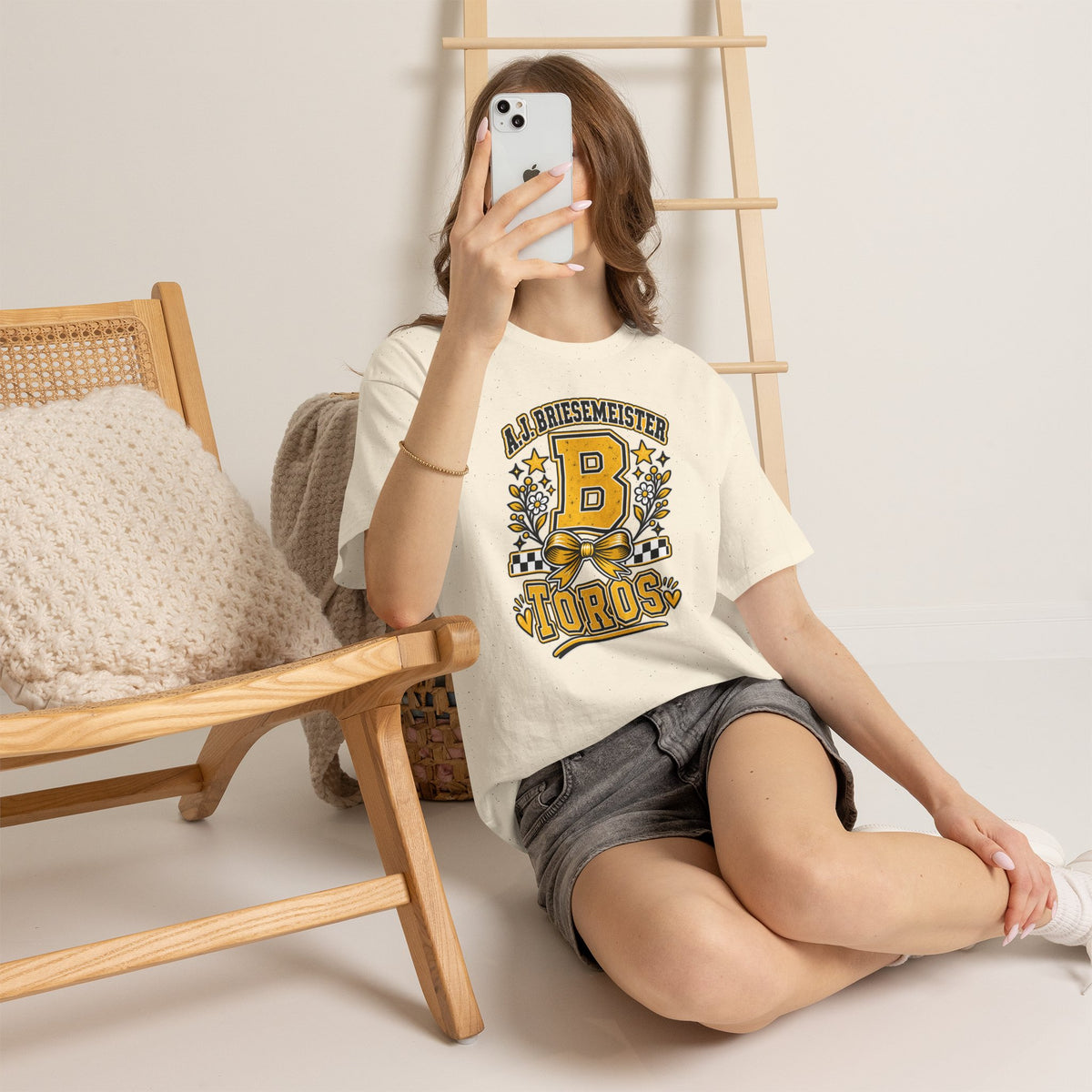 Toros 'B' Crest T-Shirt — AJ Briesemeister School Spirit Tee