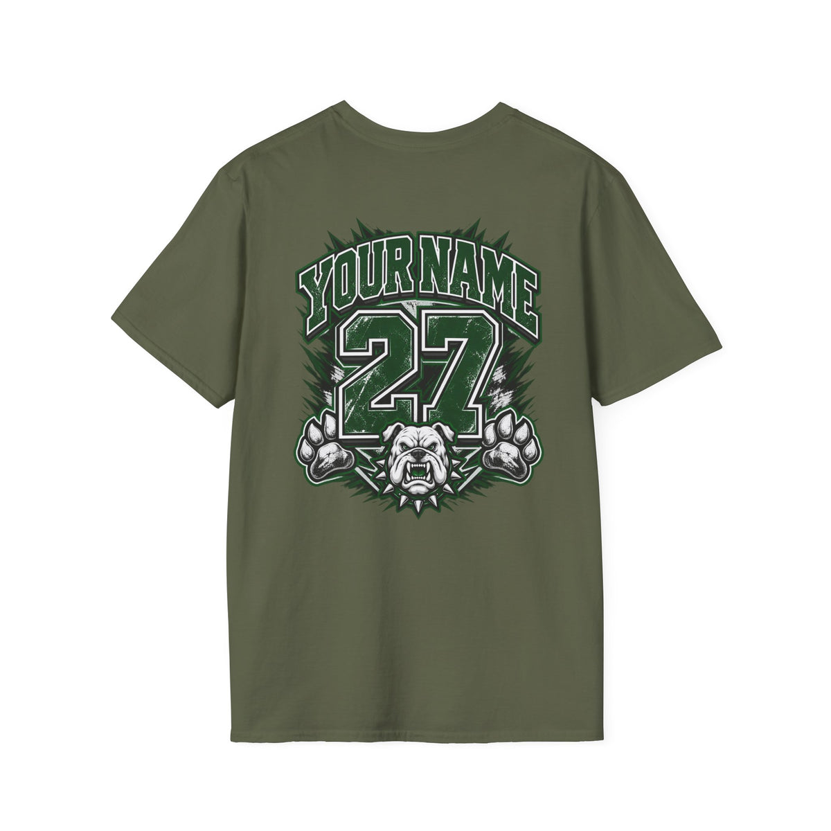 Protect the Pound Bulldog T-Shirt — Fierce Mascot Tee for Fans & Players