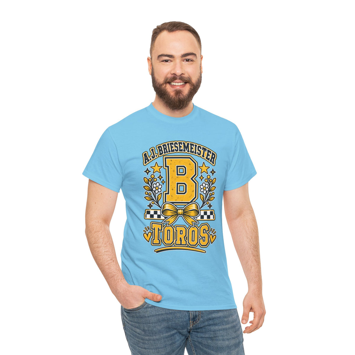 Toros 'B' Crest T-Shirt — AJ Briesemeister School Spirit Tee