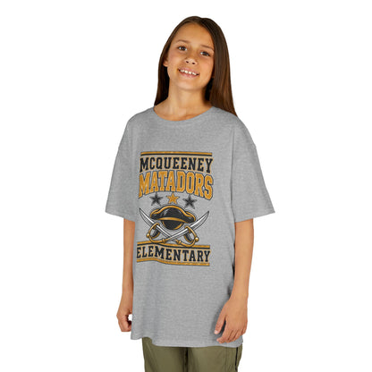 McQueeney Matadors Elementary Kids T-Shirt – School Spirit Tee