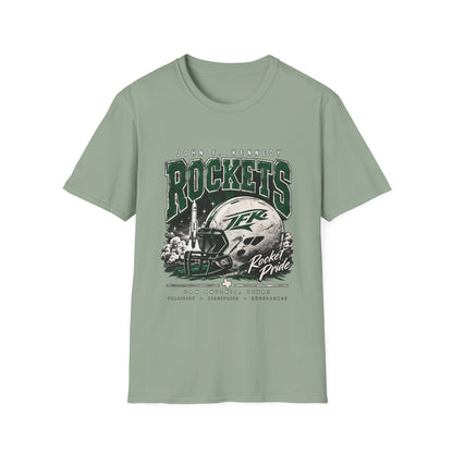 Rockets Vintage Graphic T-Shirt — John F. Kennedy Space Team Tee