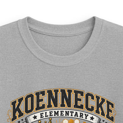 Kinder Crew Kids T‑Shirt — Kdennecke Elementary Kindergarten School Spirit Tee