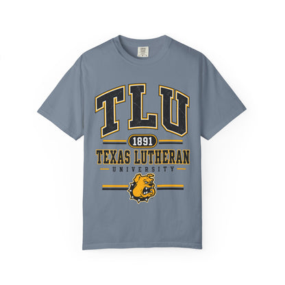 TLU Texas Lutheran University Bulldogs 1891 College T-Shirt