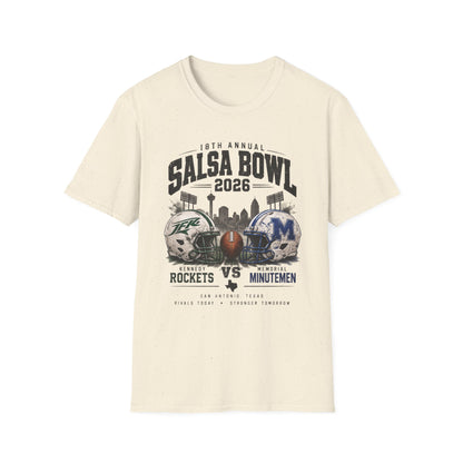 Salsa Bowl 2026 T-Shirt — 18th Annual Game Day Tee
