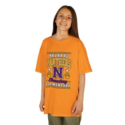 Navarro Panthers Kids T-Shirt — 'N' Elementary School Spirit Tee