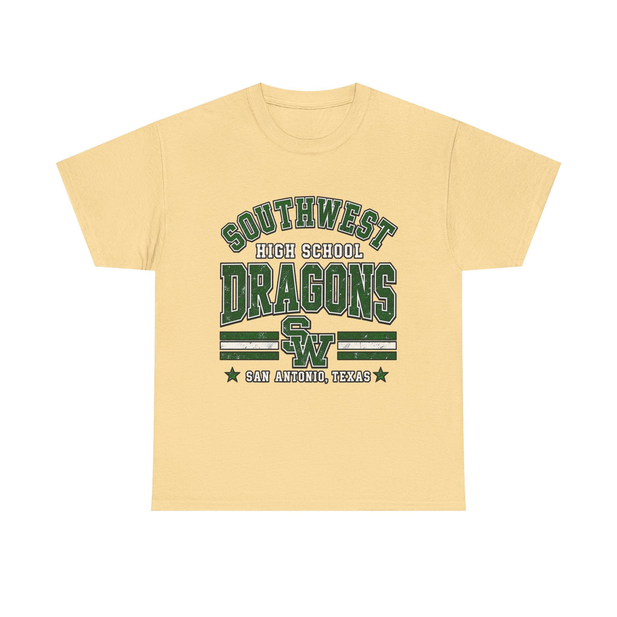Southwest High School Dragons Tee — San Antonio, TX School Spirit Shirt