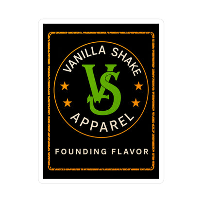 LIMITED EDITION Vanilla Shake Apparel Co Founding Flavor Sticker