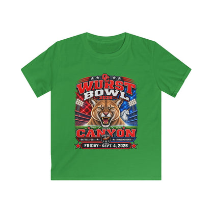Kids Tee — Wurst Bowl Canyon 2026 Football Event Shirt