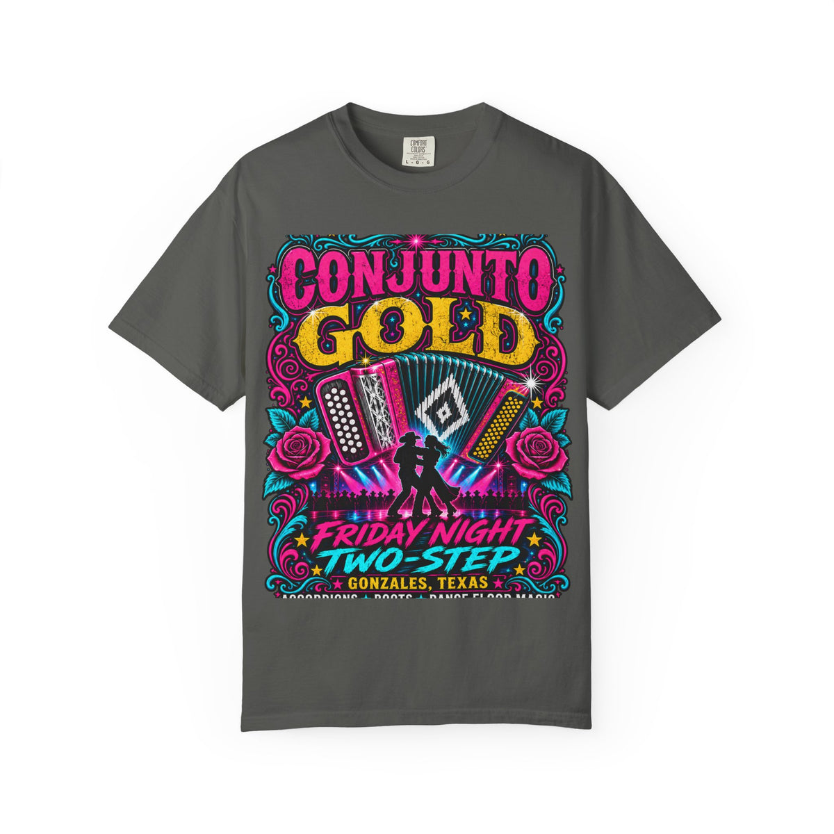 Conjunto Gold Friday Night Two-Step Graphic T-Shirt