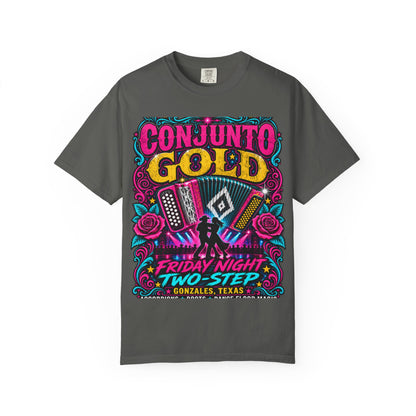 Conjunto Gold Friday Night Two-Step Graphic T-Shirt