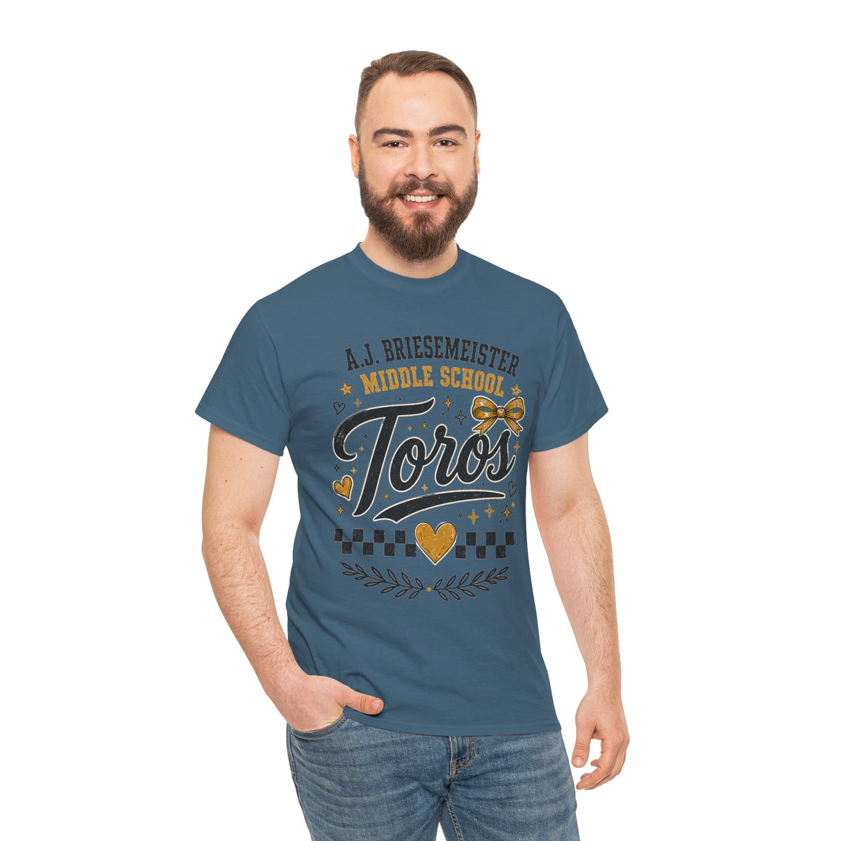 Toros Middle School Tee — L.J. Briesemaster School Spirit Shirt
